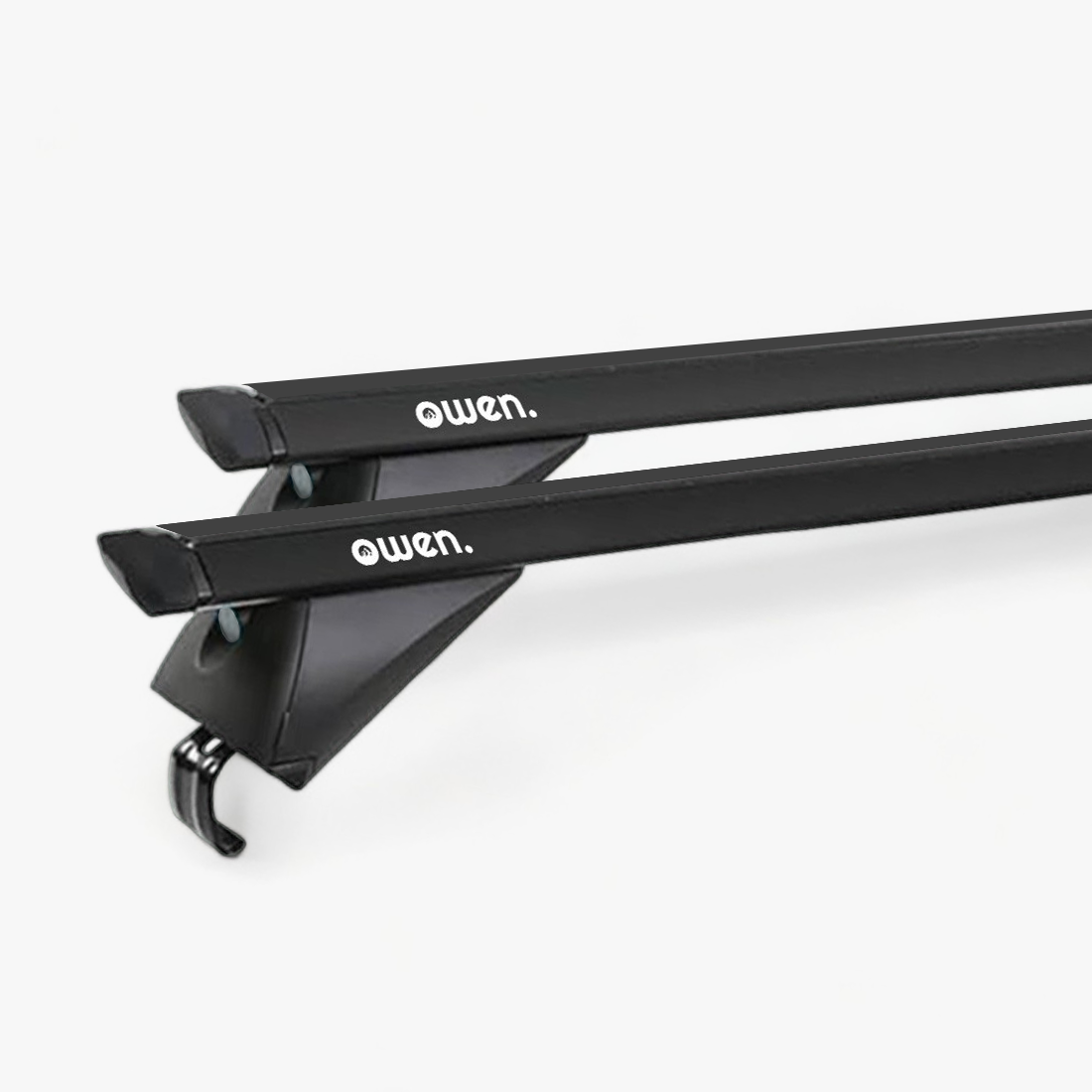 Barre Portatutto Owen 5.0 PRO Per Auto Con Corrimano Alto – Alluminio, 120 Cm, Portata 90 Kg, Universali
