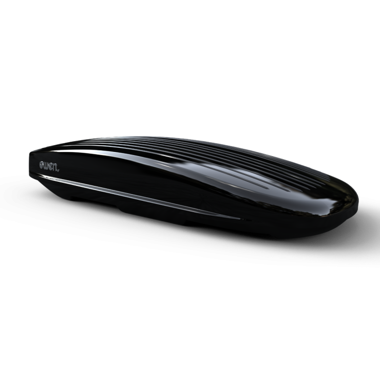 OWEN box da tetto PREMIUM 540L nero lucido